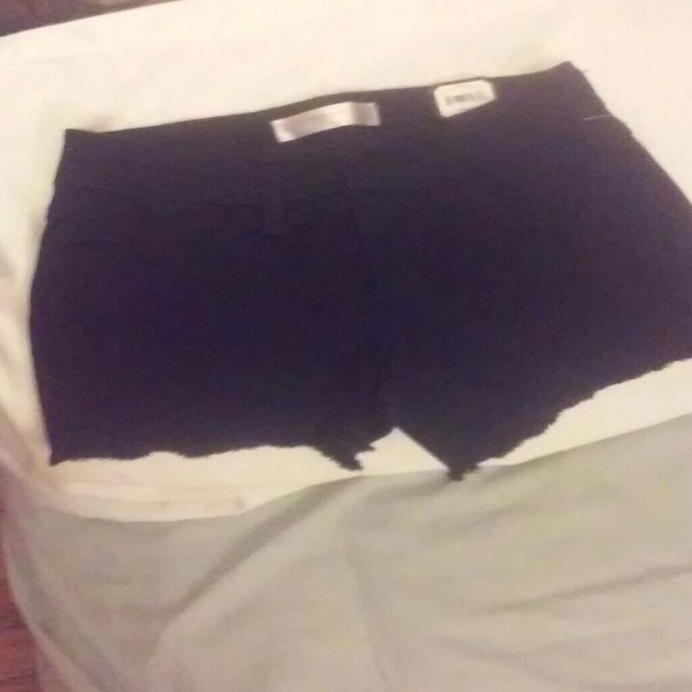 Black shorts